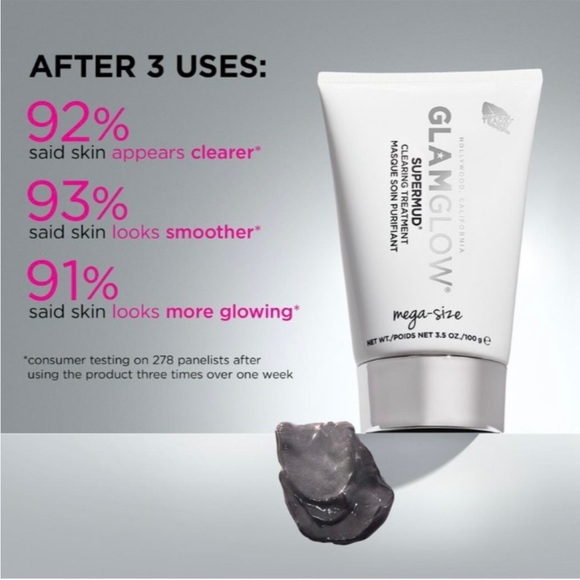 ‼️FINAL PRICE‼️ GlamGlow SuperMud Treatment NWT, Sealed - Picture 4 of 4